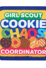 Girl Scout Cookie Chaos Coordinator Fun Patch