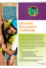 GIRL SCOUTS OF THE USA Ambassador Ultimate Recreation Requirements