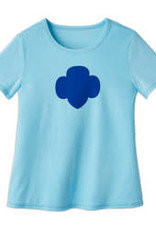 Girls Trefoil T-Shirt Sky Blue