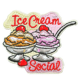 Ice Cream Social Fun Patch