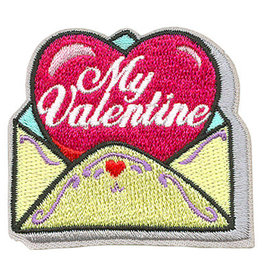 My Valentine Envelope Patch