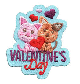 Valentines Day Kitten Fun Patch