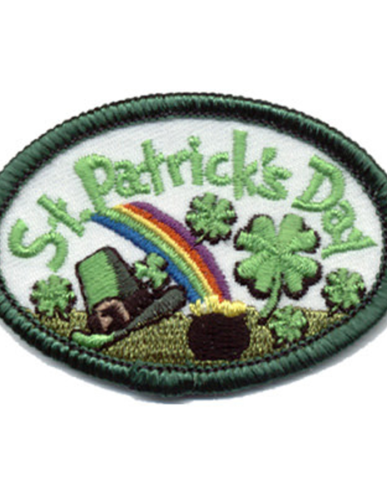 Advantage Emblem & Screen Prnt St. Patrick's Day with Rainbow