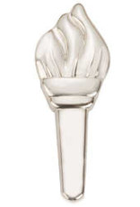 GIRL SCOUTS OF THE USA Cadette Silver Leadership Torch Award Pin