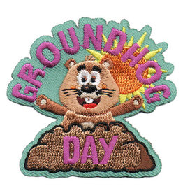 Advantage Emblem & Screen Prnt Groundhog Day Patch