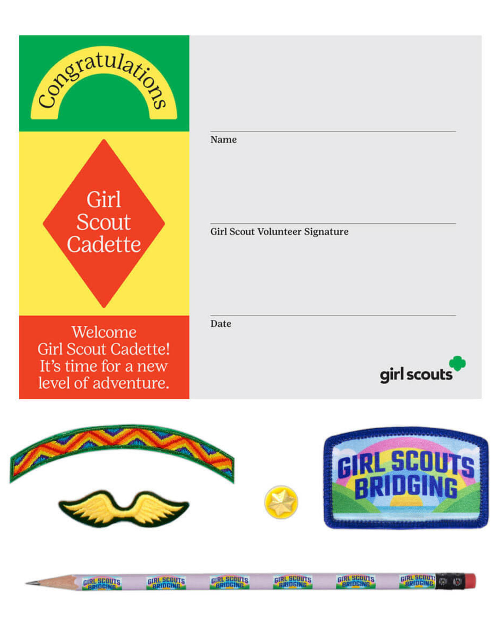 GSUSA Bridge to Cadette Kit