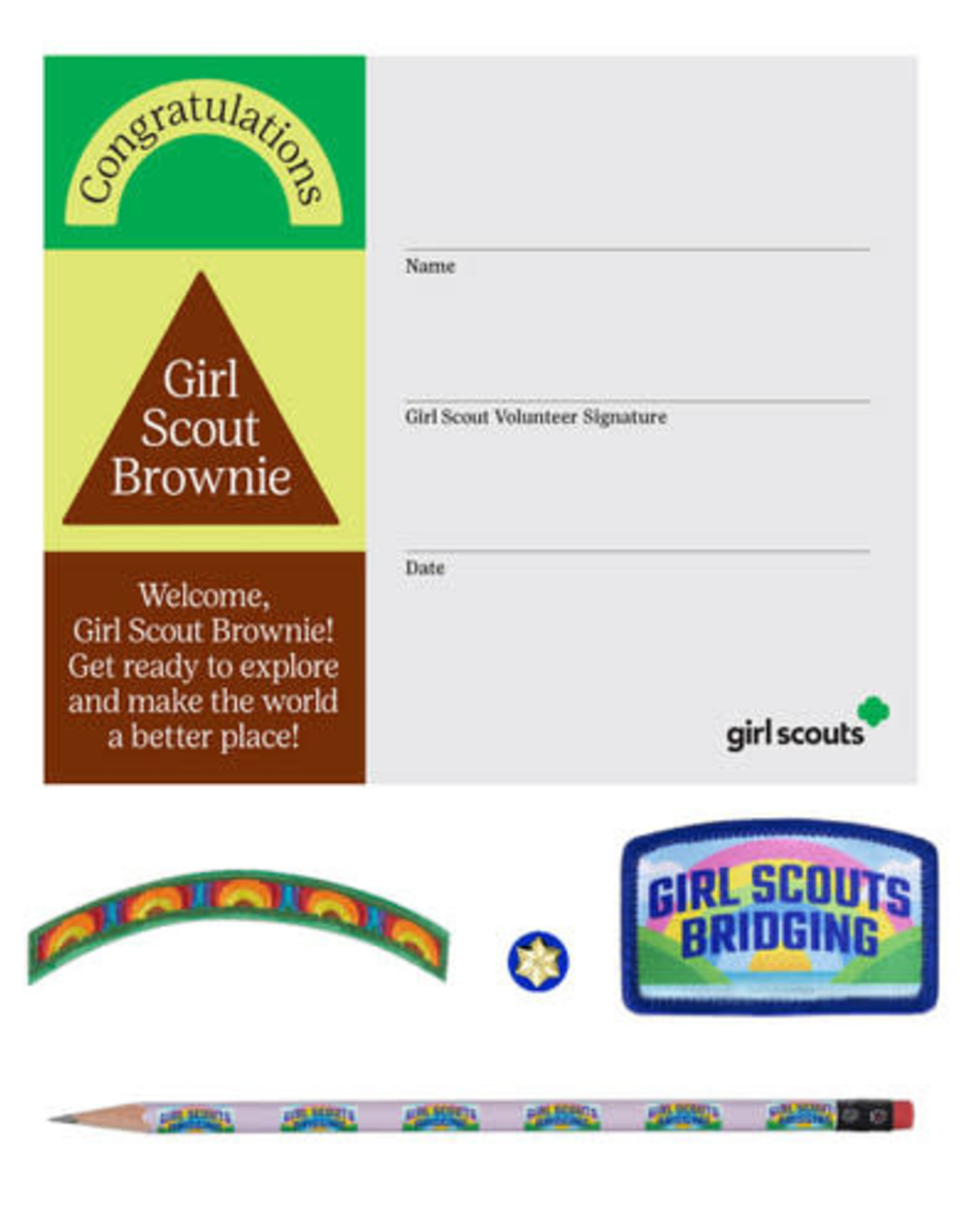 GSUSA New Bridge to Brownie Kit