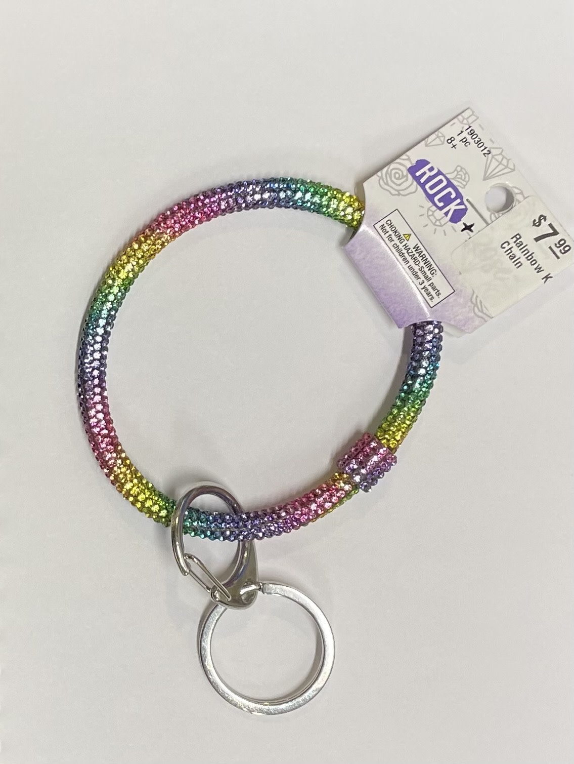 Hobby Lobby Rainbow Key Chain Girl Scouts of Silver Sage Council