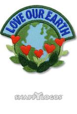 snappylogos Love Our Earth Fun Patch (6620)