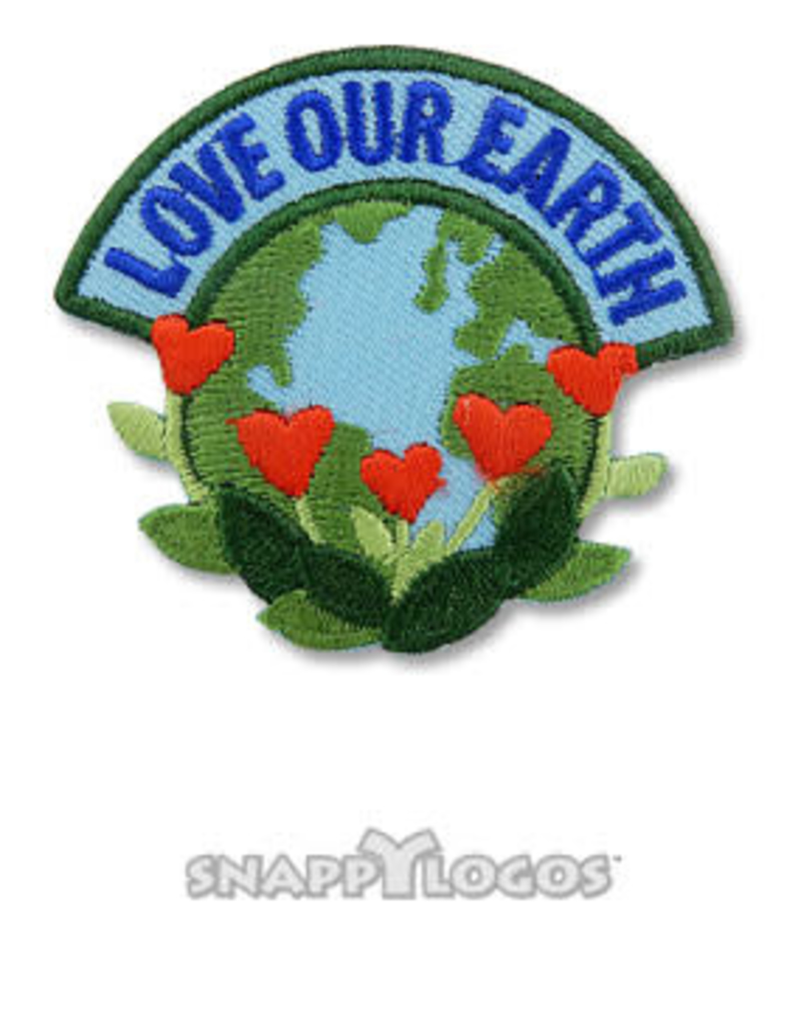 snappylogos Love Our Earth Fun Patch (6620)