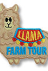 snappylogos Llama Farm Tour Fun Patch (6940)