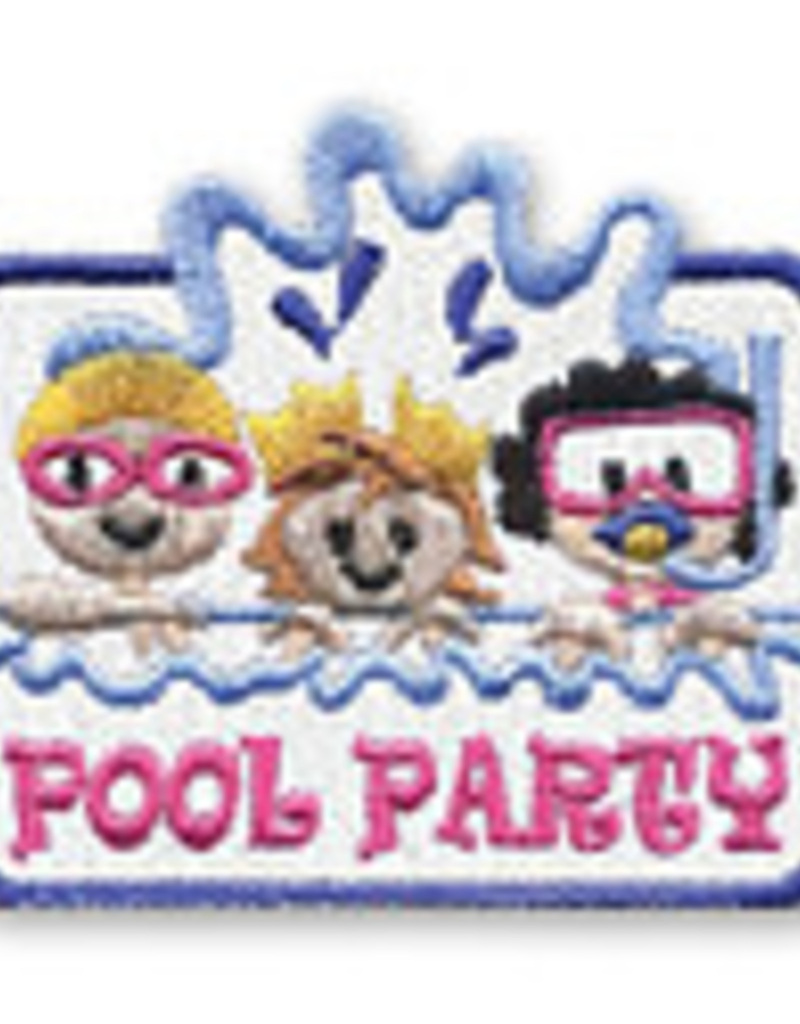 snappylogos Pool Party Fun Patch (4229)