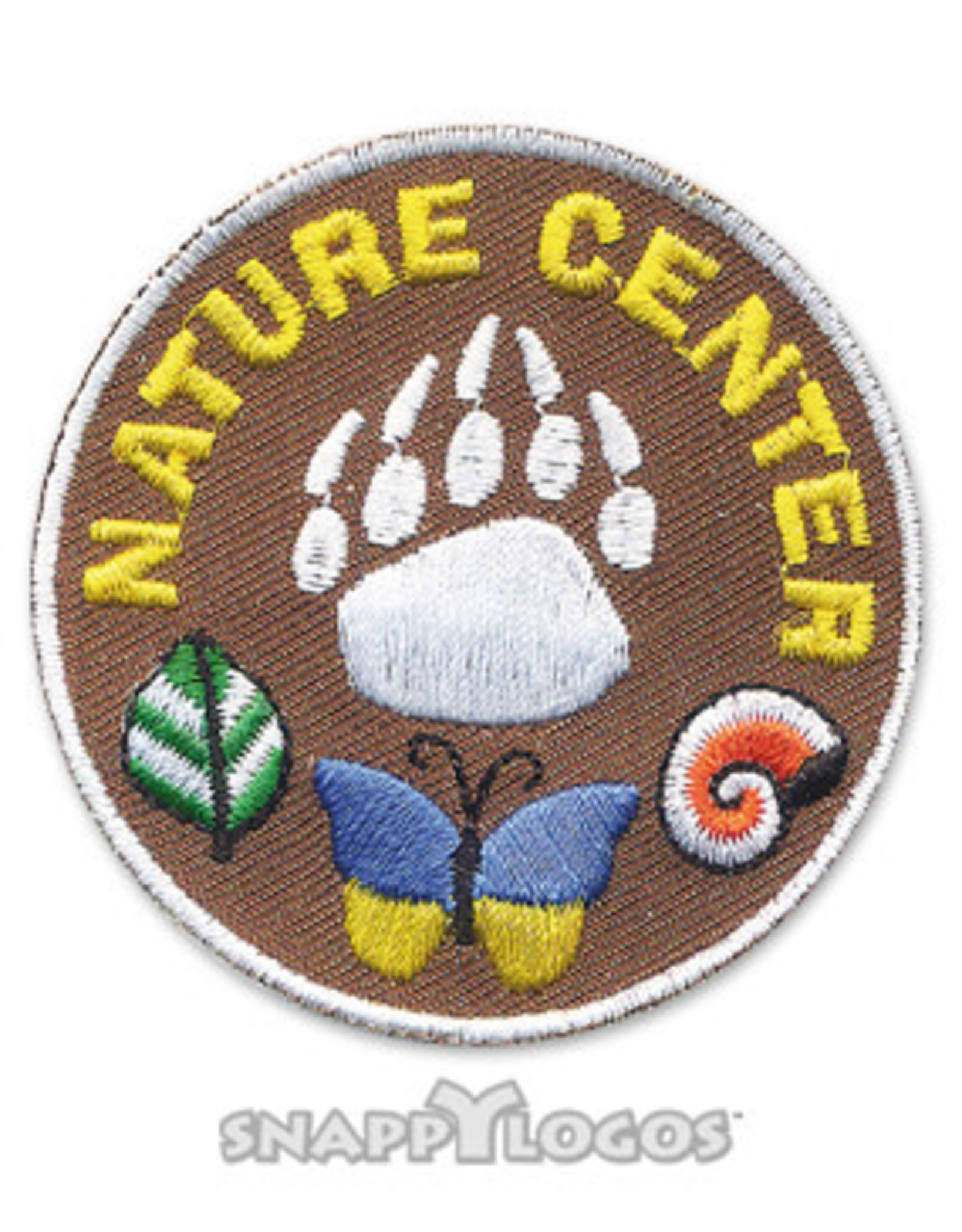 snappylogos Nature Center Circle Fun Patch (3933)