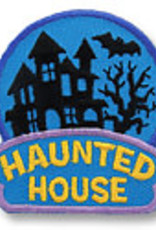 snappylogos Blue Haunted House Fun Patch (6701)