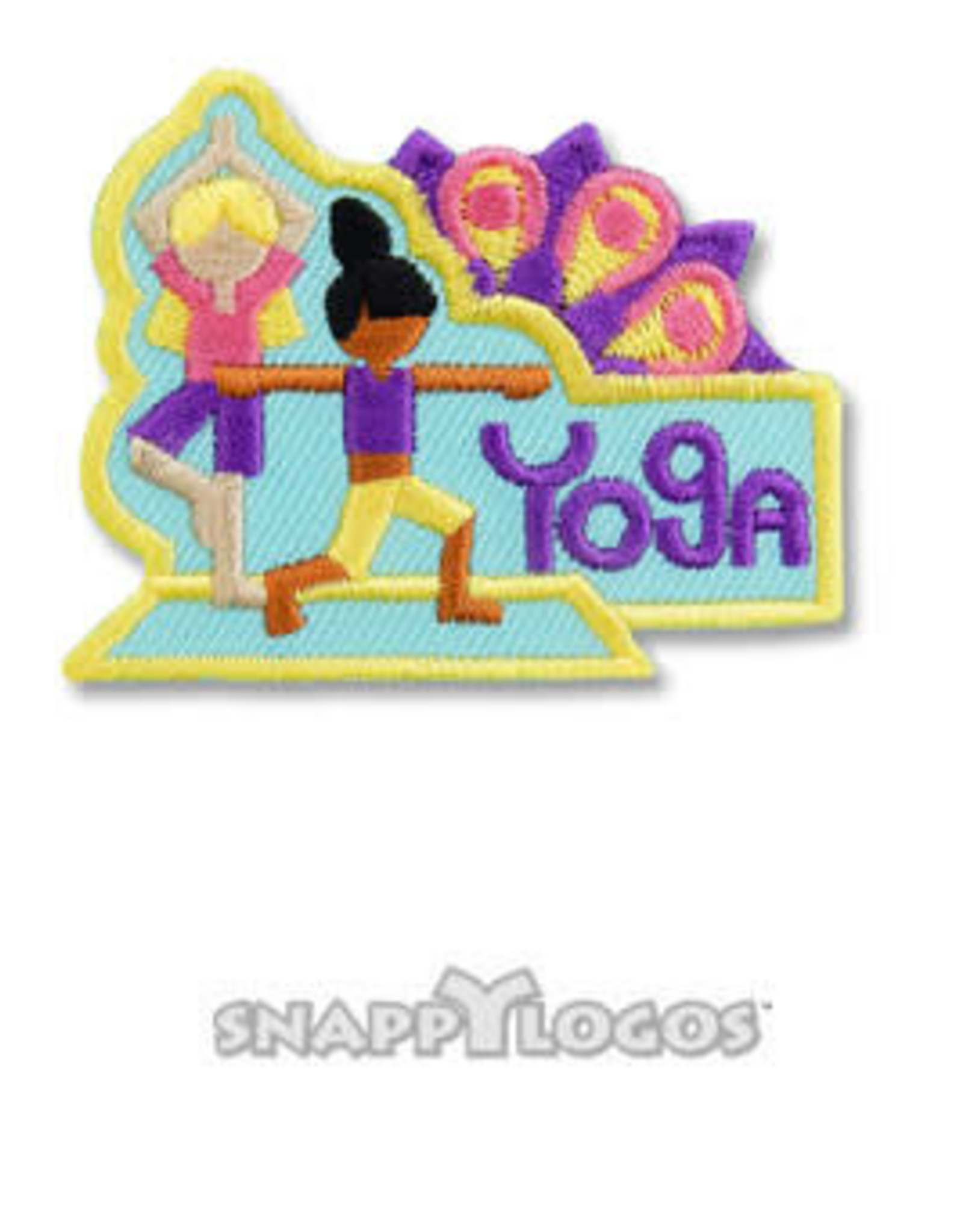 snappylogos Yoga Fun Patch (7541)