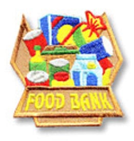 snappylogos Food Bank Box of Food Fun Patch (5149)