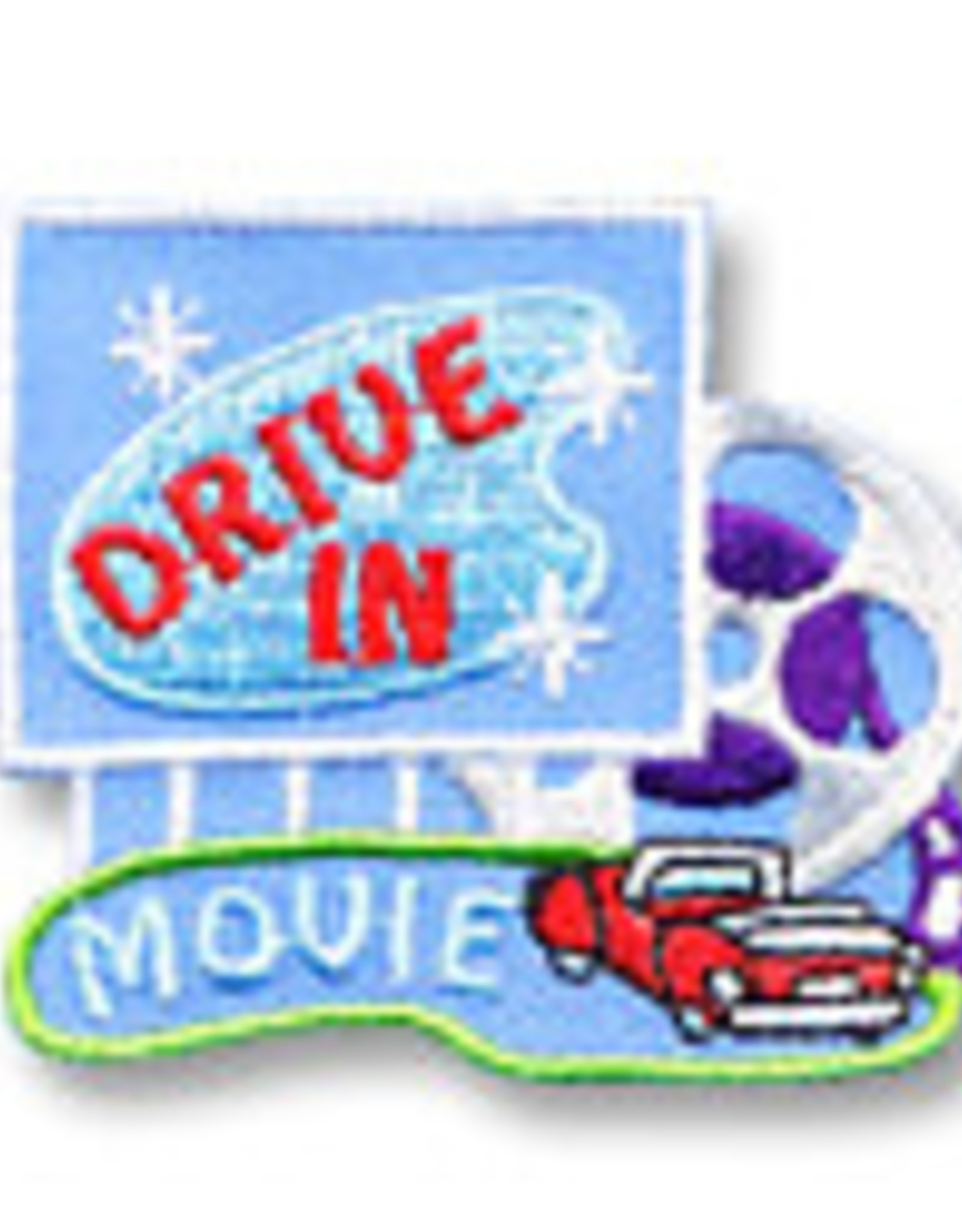 snappylogos Drive In Movie Fun Patch (4828)