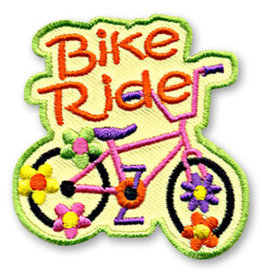 snappylogos Bike Rider Fun Patch (2590)