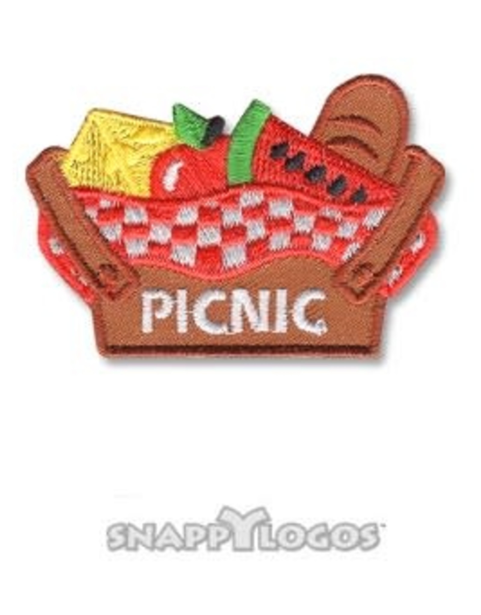 snappylogos Picnic w/ Basket Fun Patch (6631)