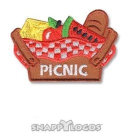 snappylogos Picnic w/ Basket Fun Patch (6631)