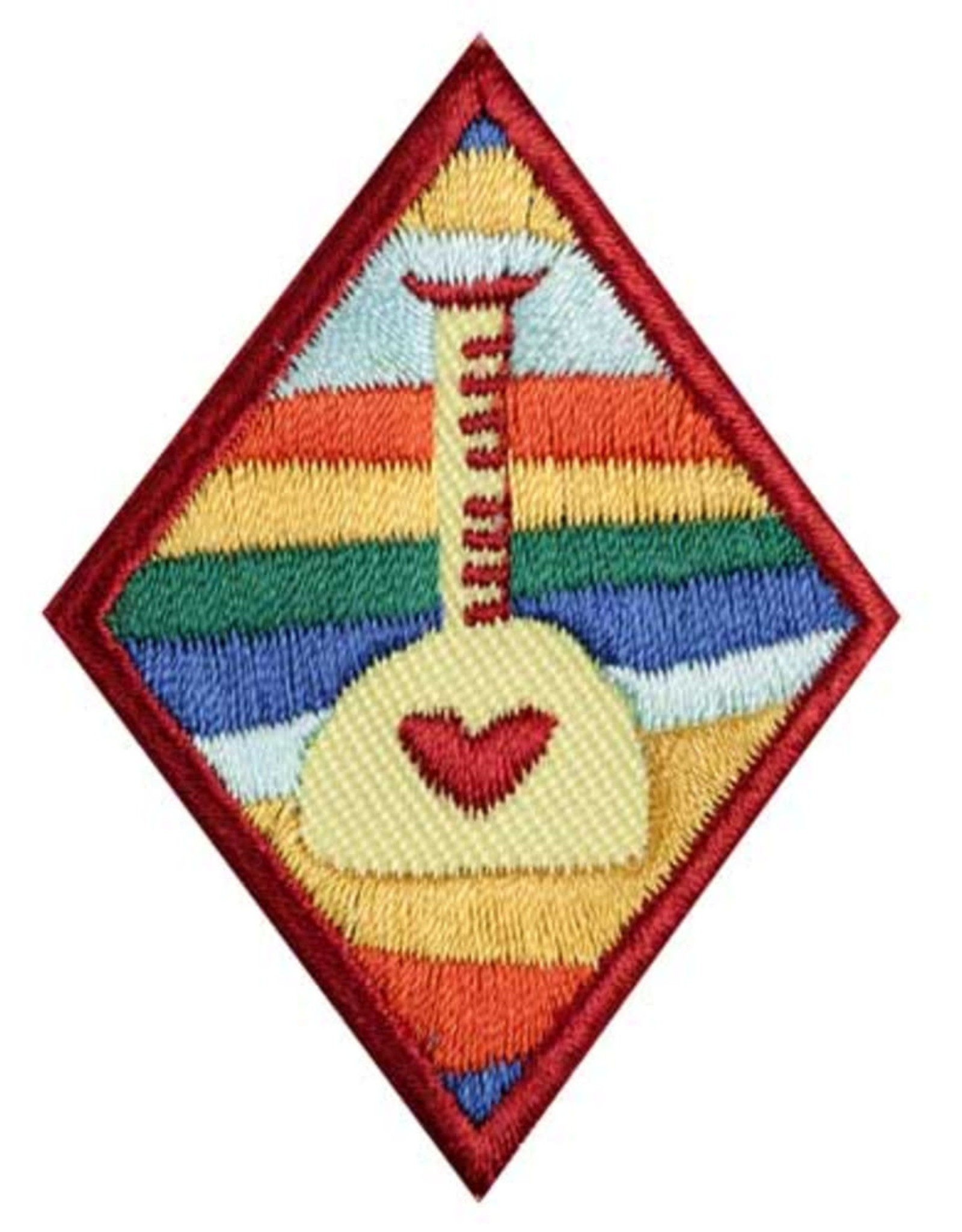 GIRL SCOUTS OF THE USA Cadette Science of Happiness Badge