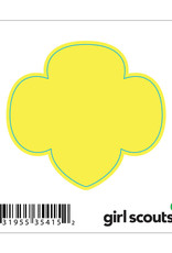 Trefoil Decal - Yellow