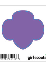 Trefoil Decal - Purple