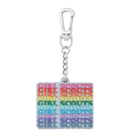 Girl Scouts Rainbow BackpackClip