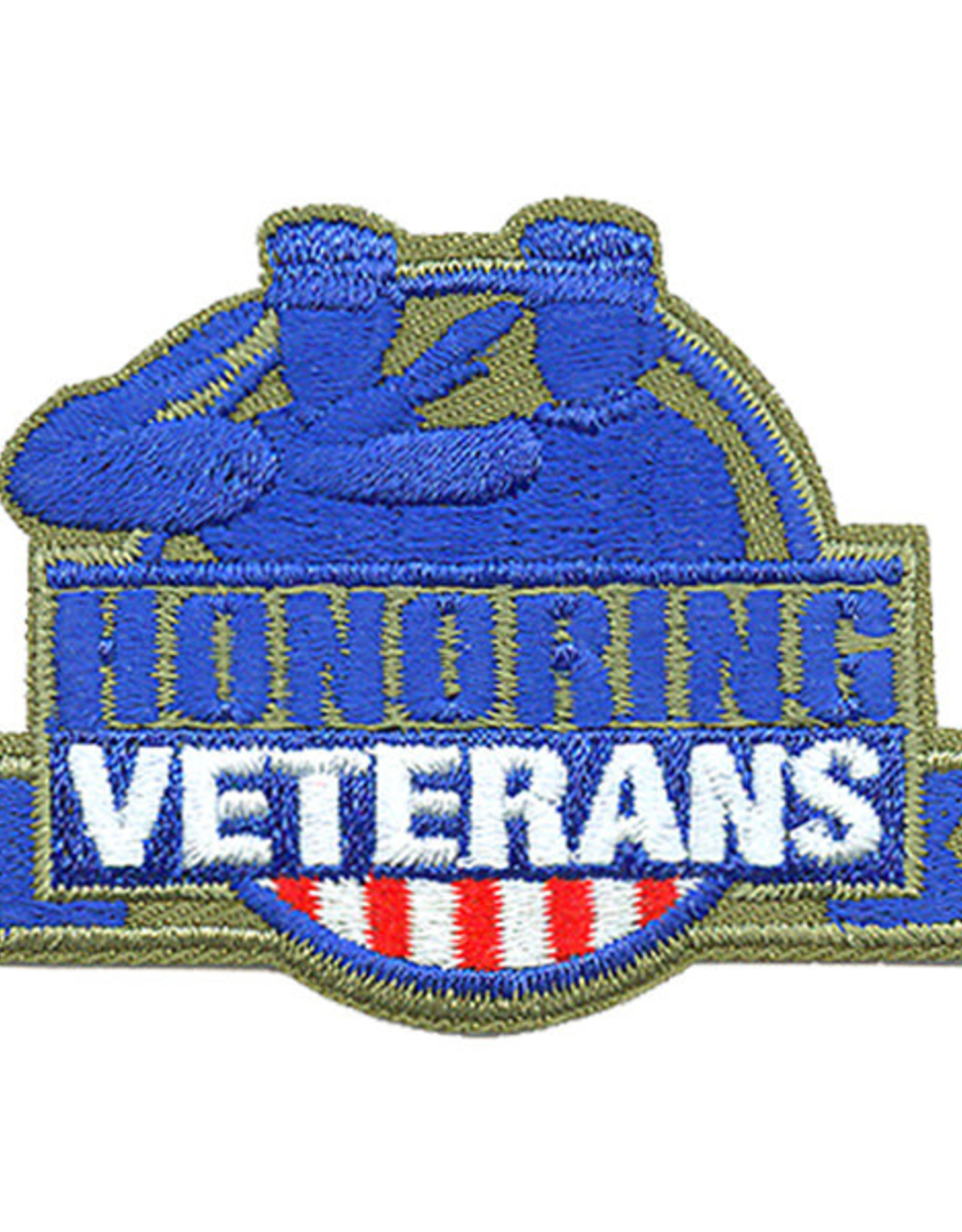 Advantage Emblem & Screen Prnt *Honoring Veterans Fun Patch