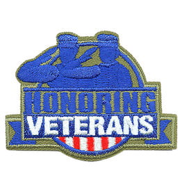 Advantage Emblem & Screen Prnt *Honoring Veterans Fun Patch