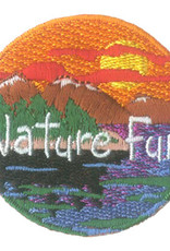 Advantage Emblem & Screen Prnt *Nature Fun Scene in Circle Fun Patch