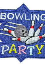 Advantage Emblem & Screen Prnt Bowling Party Fun Patch