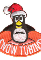 Advantage Emblem & Screen Prnt Snow Tubing Penguin Fun Patch