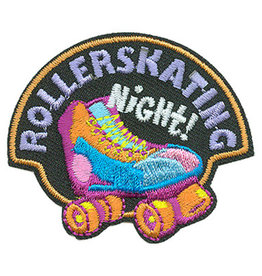 Advantage Emblem & Screen Prnt Rollerskating Night Fun Patch