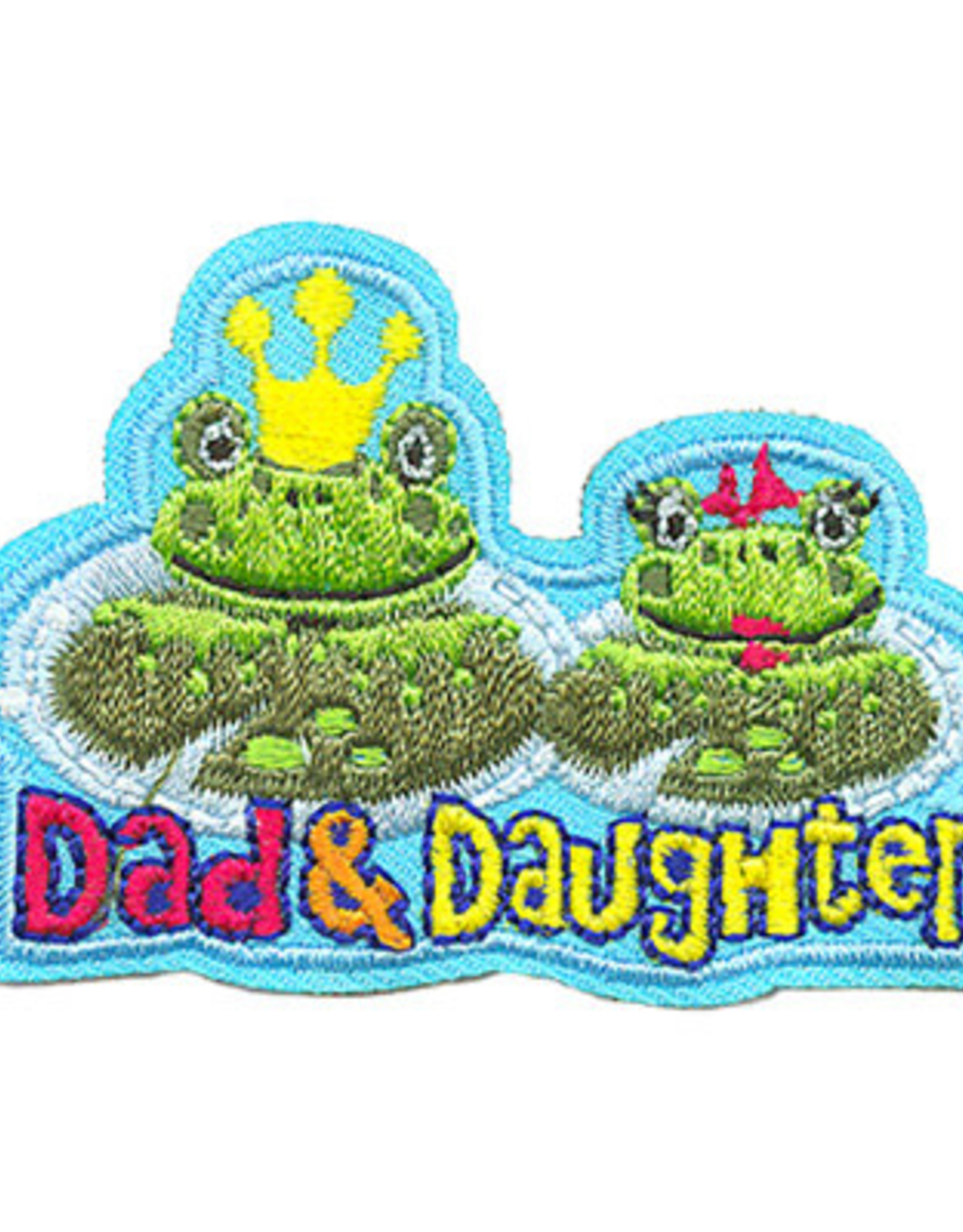 Advantage Emblem & Screen Prnt Dad & Daughter Fun Patch