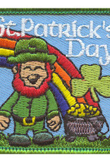 Advantage Emblem & Screen Prnt St. Patrick's Day Rainbow and Leprechaun Fun Patch