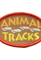 Advantage Emblem & Screen Prnt Animal Tracks Fun Patch