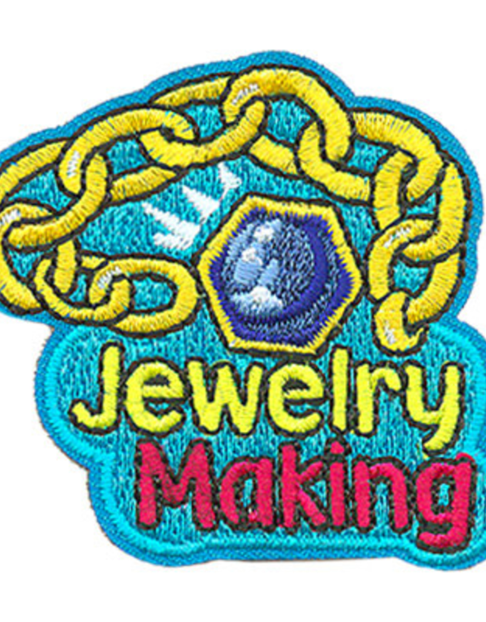 Advantage Emblem & Screen Prnt Jewelry Making Fun Patch