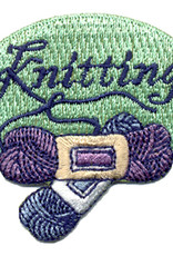 Advantage Emblem & Screen Prnt Knitting Yarn Fun Patch
