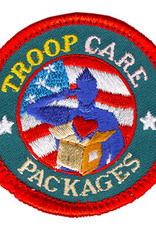 Advantage Emblem & Screen Prnt Troop Care Packages Circle Fun Patch