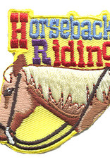 Advantage Emblem & Screen Prnt Horseback Riding (Horse Head) Fun Patch