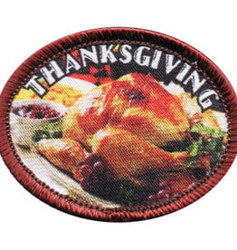 Advantage Emblem & Screen Prnt Thanksgiving Fun Patch