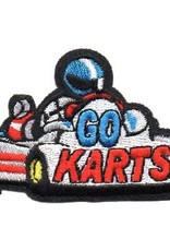 Advantage Emblem & Screen Prnt Go Karts Fun Patch
