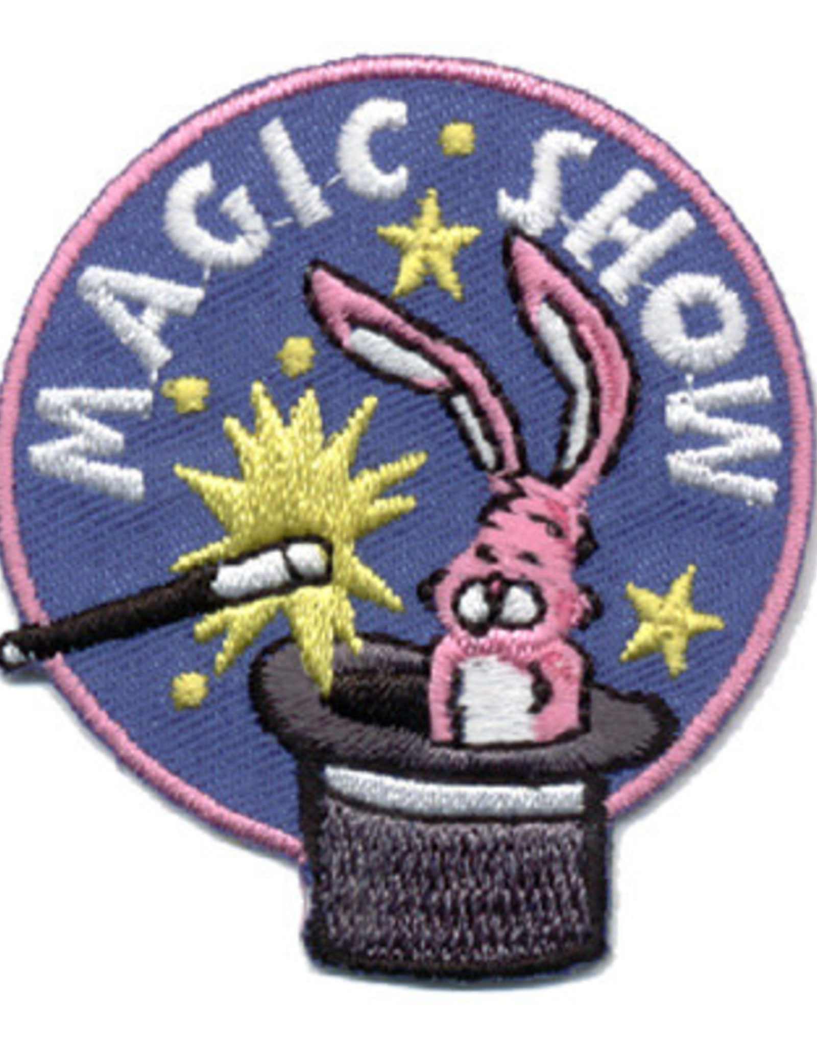 Advantage Emblem & Screen Prnt ! Magic Show w Rabbit Fun Patch