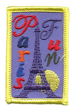 Advantage Emblem & Screen Prnt Paris  Fun Fun Patch