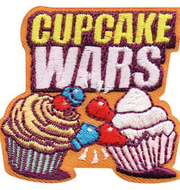 Advantage Emblem & Screen Prnt Cup Cake Wars Fun Patch