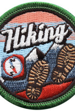 Advantage Emblem & Screen Prnt Hiking Circle Fun Patch