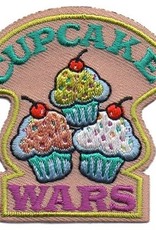 Advantage Emblem & Screen Prnt Cupcake Wars Fun Patch