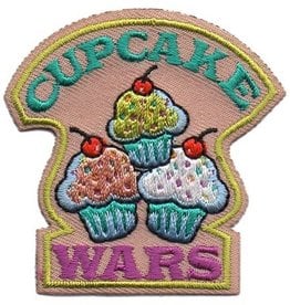 Advantage Emblem & Screen Prnt Cupcake Wars Fun Patch