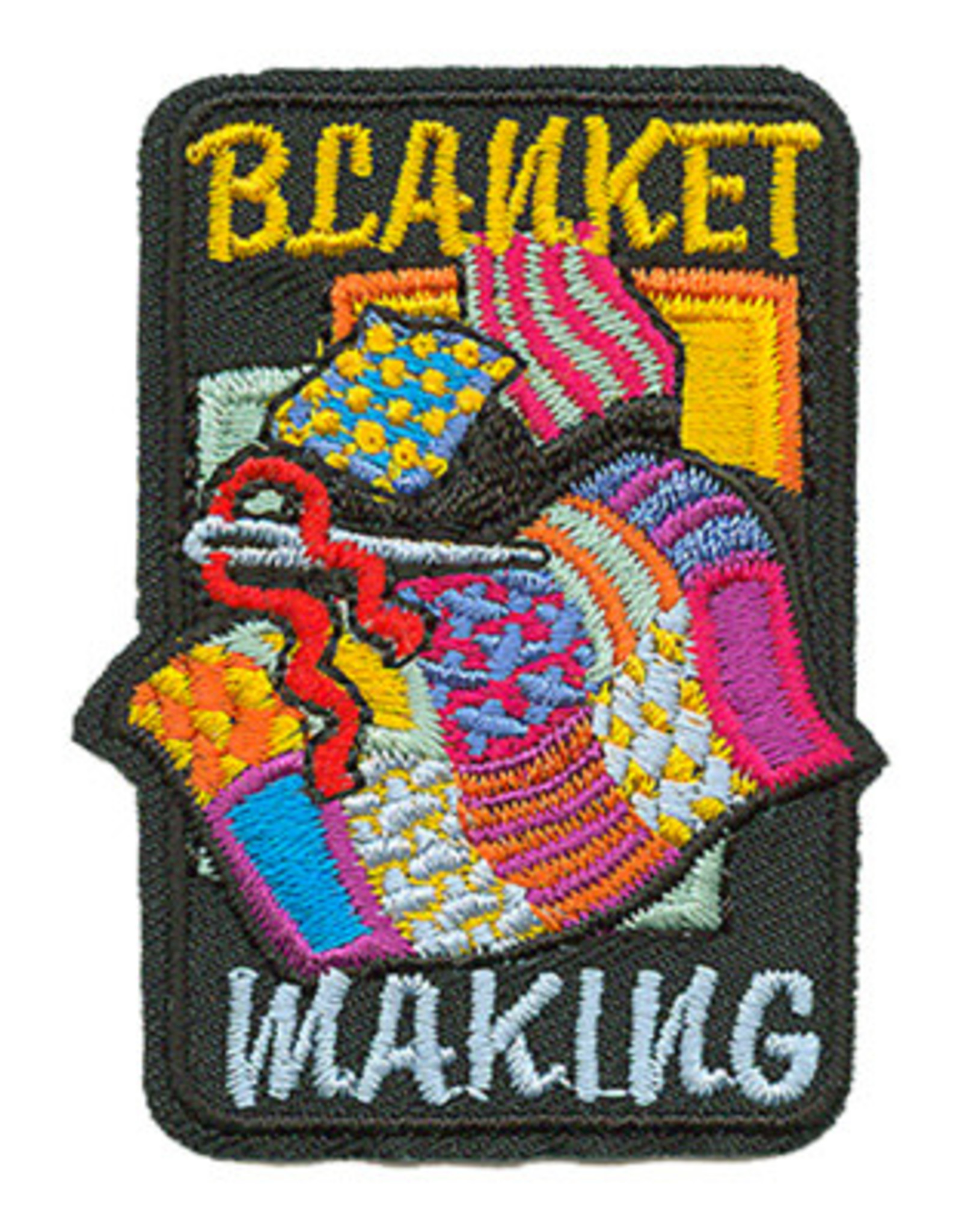 Advantage Emblem & Screen Prnt Blanket Making Fun Patch